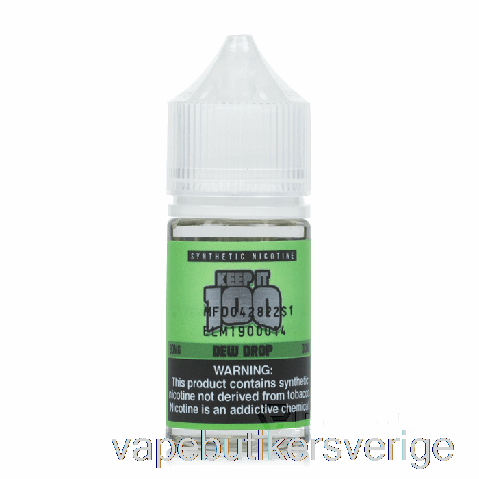 Vape Sverige Daggdroppe - Behåll Det 100 Salter - 30ml 30mg
